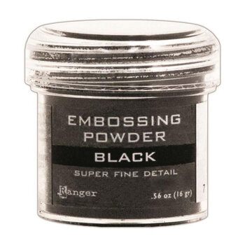 RANGER RANGER EMBOSSING POWDER SUPER FINE DETAIL BLACK