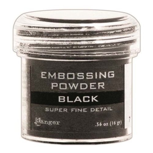 RANGER RANGER EMBOSSING POWDER SUPER FINE DETAIL BLACK