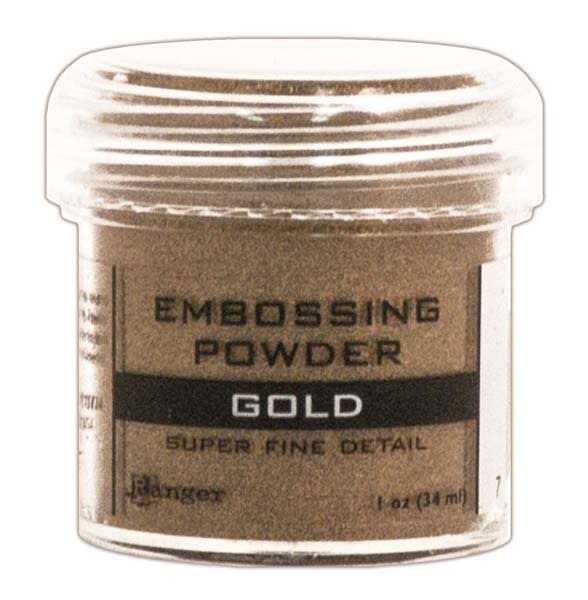 RANGER RANGER EMBOSSING POWDER SUPER FINE DETAIL GOLD 1OZ