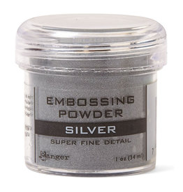 RANGER RANGER EMBOSSING POWDER SILVER SUPER FINE