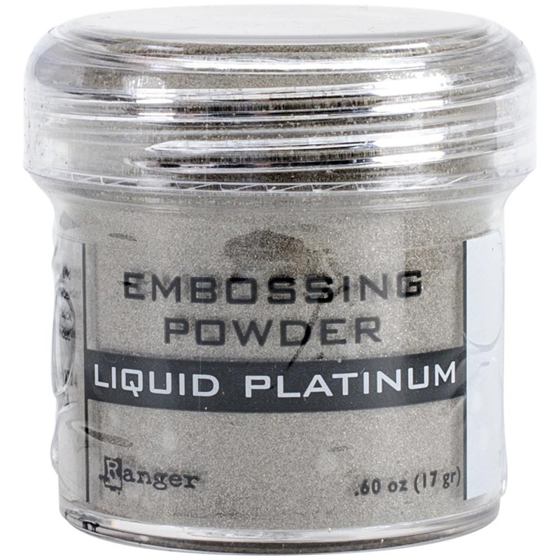RANGER RANGER EMBOSSING POWDER LIQUID PLATINUM  0.6OZ