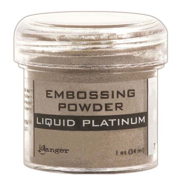 RANGER RANGER EMBOSSING POWDER LIQUID PLATINUM 0.6OZ