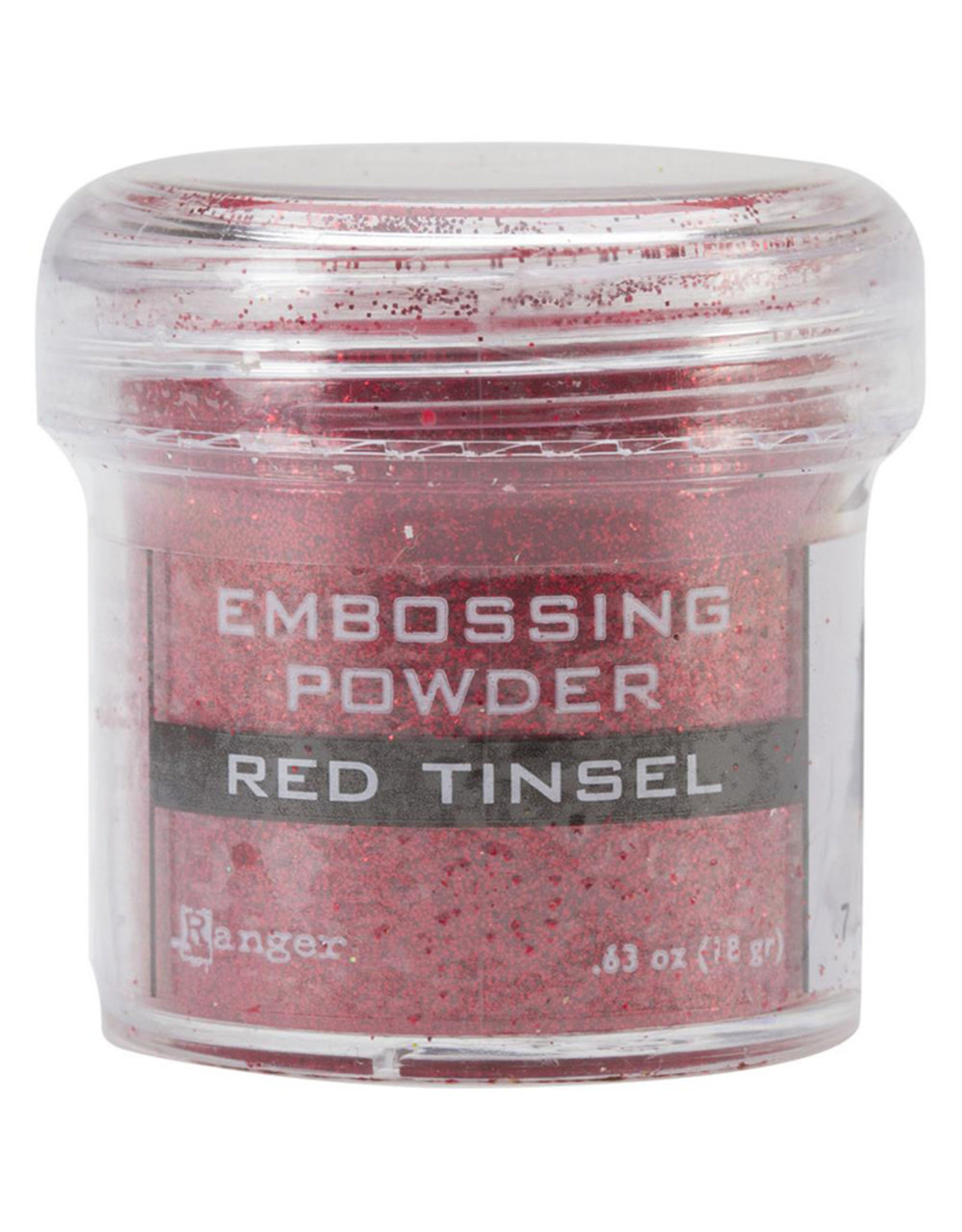 RANGER RANGER EMBOSSING POWDER RED TINSEL 1OZ