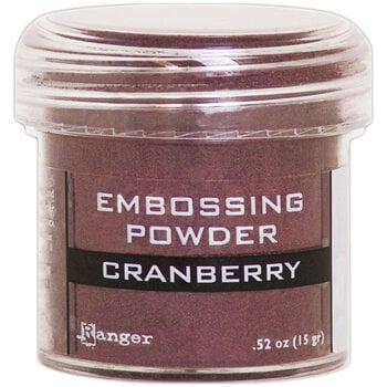 RANGER RANGER EMBOSSING POWDER CRANBERRY 0.52OZ
