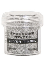 RANGER RANGER EMBOSSING POWDER SILVER TINSEL .63OZ