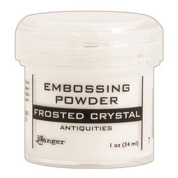 RANGER RANGER FROSTED CRYSTAL ANTIQUITIES EMBOSSING POWDER