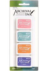 RANGER WENDY VECCHI ARCHIVAL MINI INK PAD KIT #3 4PK