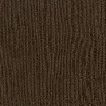 BAZZILL BAZZILL MONO BROWN CARDSTOCK 12X12