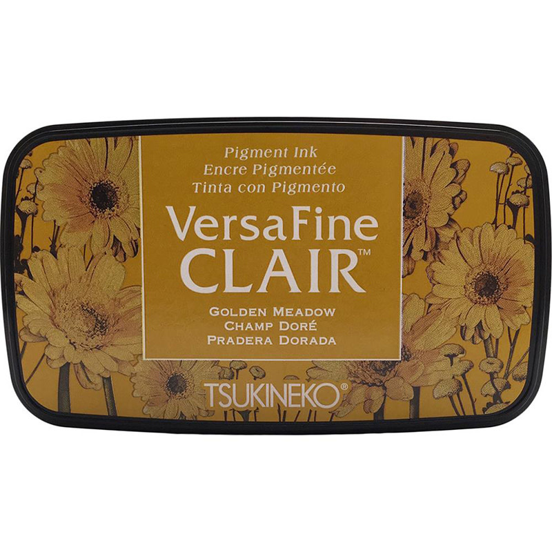 TSUKINEKO TSUKINEKO VERSAFINE CLAIR PIGMENT INK PAD GOLDEN MEADOW