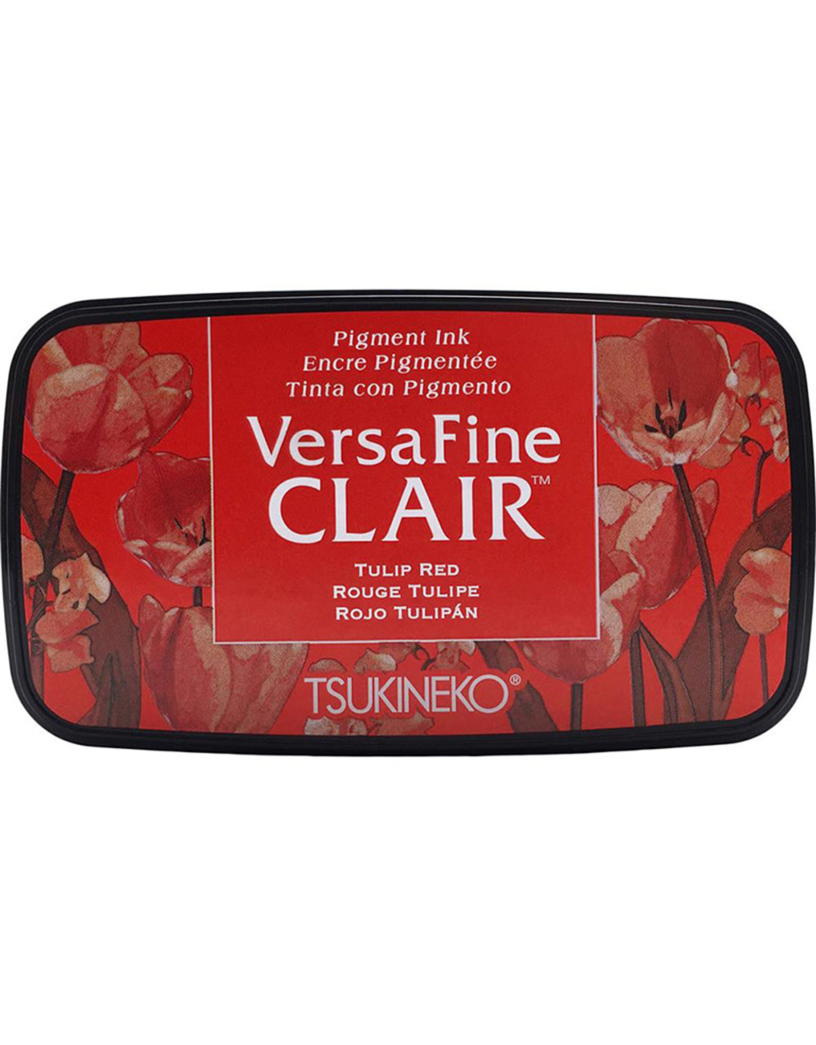 TSUKINEKO TSUKINEKO VERSAFINE CLAIR PIGMENT INK PAD TULIP RED