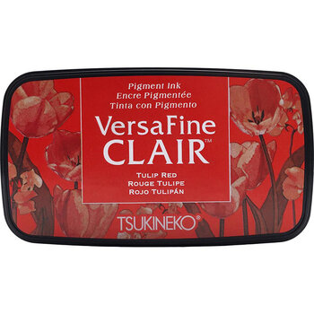 TSUKINEKO TSUKINEKO VERSAFINE CLAIR PIGMENT INK PAD TULIP RED