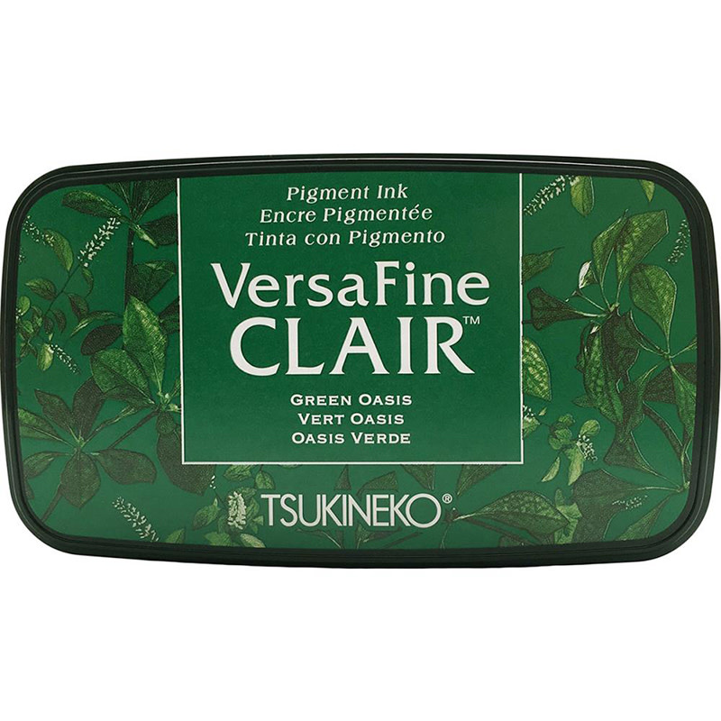 TSUKINEKO TSUKINEKO VERSAFINE CLAIR PIGMENT INK PAD GREEN OASIS