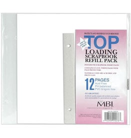 MBI MBI 8X8 PAGE REFILLS 6PK