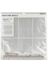 K & COMPANY K&COMPANY 12X12 PAGE REFILLS 4X6 PHOTOS 10PK