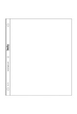 AMERICAN CRAFTS AMERICAN CRAFTS PROJECT LIFE PAGE REFILLS VERTICAL 8X10 12PK