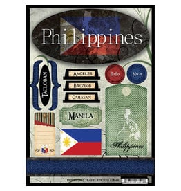 SCRAPBOOK CUSTOMS SCRAPBOOK CUSTOMS STICKERS PHILIPPINES TRAVEL