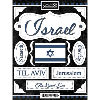 SCRAPBOOK CUSTOMS SCRAPBOOK CUSTOMS STICKERS DISCOVER ISRAEL