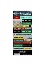 SCRAPBOOK CUSTOMS SCRAPBOOK CUSTOMS STICKERS EXPLORE JERUSALEM