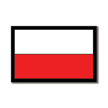 SCRAPBOOK CUSTOMS SCRAPBOOK CUSTOMS DIE CUT POLAND FLAG