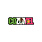 SCRAPBOOK CUSTOMS SCRAPBOOK CUSTOMS DIE CUT COZUMEL FLAG