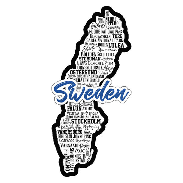 SCRAPBOOK CUSTOMS SCRAPBOOK CUSTOMS DIE CUT SWEDEN CITY SIGHTS