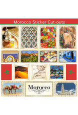 SCRAPBOOK CUSTOMS SCRAPBOOK CUSTOMS STICKERS SIGHTSEEING PICTURE CUT OUT MOROCCO