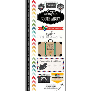 SCRAPBOOK CUSTOMS SCRAPBOOK CUSTOMS STICKERS ADVENTURE SOUTH AFRICA