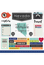 SCRAPBOOK CUSTOMS SCRAPBOOK CUSTOMS STICKERS ADVENTURE NEVADA