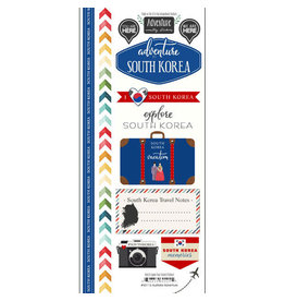 SCRAPBOOK CUSTOMS SCRAPBOOK CUSTOMS STICKERS ADVENTURE SOUTH KOREA