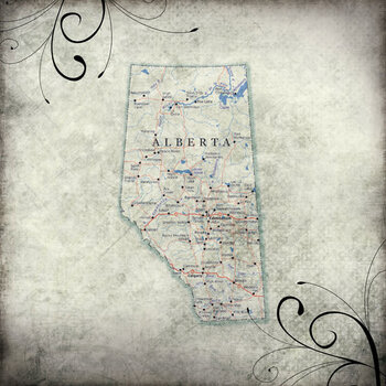SCRAPBOOK CUSTOMS 12X12 TRAVEL CANADA ALBERTA