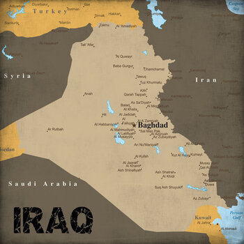 SCRAPBOOK CUSTOMS SCRAPBOOK CUSTOMS IRAQ WORLD EVENTS PAPER 12X12