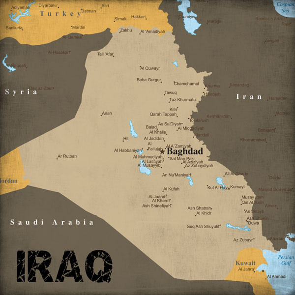 SCRAPBOOK CUSTOMS SCRAPBOOK CUSTOMS IRAQ WORLD EVENTS PAPER 12X12