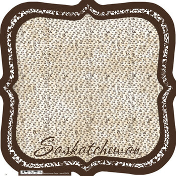 SCRAPBOOK CUSTOMS 12X12 DIE CUT SASKATCHEWAN