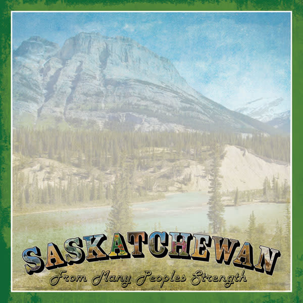 SCRAPBOOK CUSTOMS SCRAPBOOK CUSTOMS VINTAGE SASKATCHEWAN 12X12