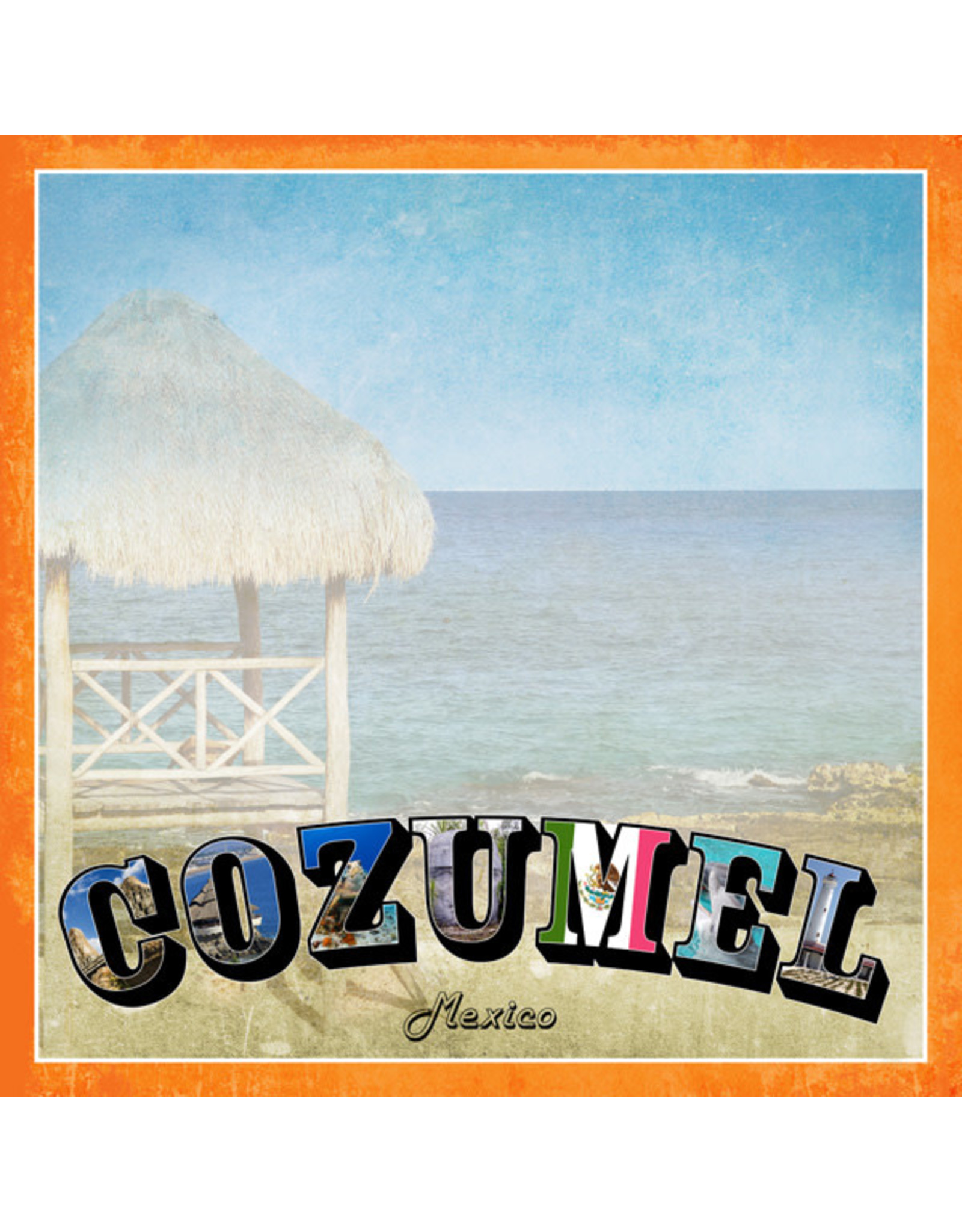 SCRAPBOOK CUSTOMS SCRAPBOOK CUSTOMS PARADISE VINTAGE COZUMEL 12X12