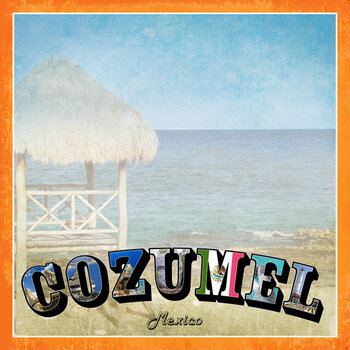 SCRAPBOOK CUSTOMS SCRAPBOOK CUSTOMS PARADISE VINTAGE COZUMEL 12X12
