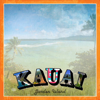 SCRAPBOOK CUSTOMS 12X12 PARADISE VINTAGE KAUAI