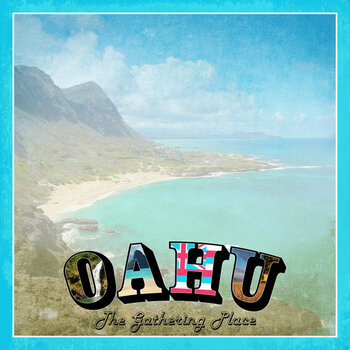 SCRAPBOOK CUSTOMS 12X12 PARADISE VINTAGE OAHU