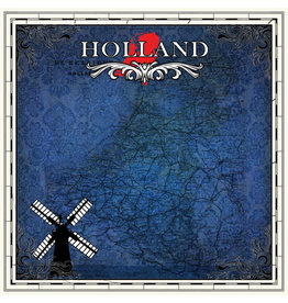 SCRAPBOOK CUSTOMS 12X12 SIGHTSEEING HOLLAND