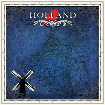 SCRAPBOOK CUSTOMS 12X12 SIGHTSEEING HOLLAND