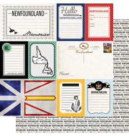 SCRAPBOOK CUSTOMS 12X12 JOURNAL NEWFOUNDLAND