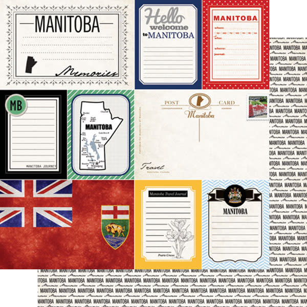 SCRAPBOOK CUSTOMS SCRAPBOOK CUSTOMS JOURNAL MANITOBA 12X12