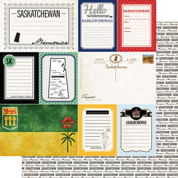 SCRAPBOOK CUSTOMS 12X12 JOURNAL SASKATCHEWAN