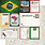 SCRAPBOOK CUSTOMS 12X12 DBL-SIDED JOURNAL BRAZIL