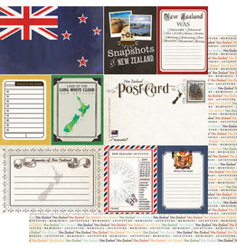 SCRAPBOOK CUSTOMS SCRAPBOOK CUSTOMS NEW ZEALAND JOURNAL 12X12