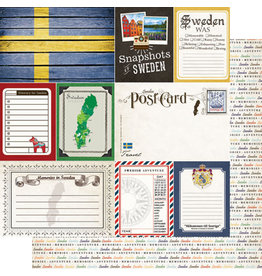 SCRAPBOOK CUSTOMS SCRAPBOOK CUSTOMS JOURNAL SWEDEN 12X12