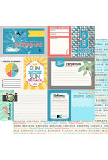 SCRAPBOOK CUSTOMS SCRAPBOOK CUSTOMS JOURNAL BAHAMAS TROPICAL 12X12 DBL-SIDED