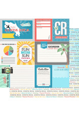 SCRAPBOOK CUSTOMS SCRAPBOOK CUSTOMS COSTA RICA TROPICAL DS JOURNAL PAPER 12X12