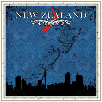 SCRAPBOOK CUSTOMS 12X12 SIGHTSEEING NEW ZEALAND SIGHTSEEING