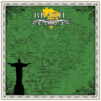 SCRAPBOOK CUSTOMS 12X12 SIGHTSEEING BRAZIL